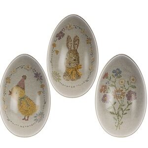 Maileg Small Egg Tin (Floral)